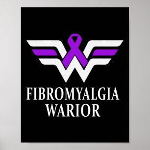 Warrior Awareness Purple Ribbon Gift 1  Poster