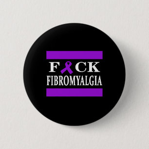 Warrior Awareness Purple Ribbon Gift 6 Cm Round Badge