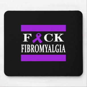 Warrior Awareness Purple Ribbon Gift Mouse Mat
