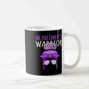 Warrior Awareness Purple Ribbon Month Graphic Coffee Mug