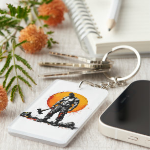 warrior barbarian mediaeval fantasy hummer strengt key ring
