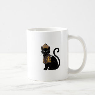 Warrior Black Cat Coffee Mug
