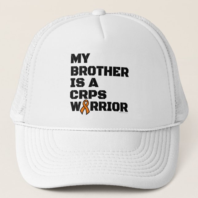 Warrior/Block/Brother...CRPS Trucker Hat (Front)