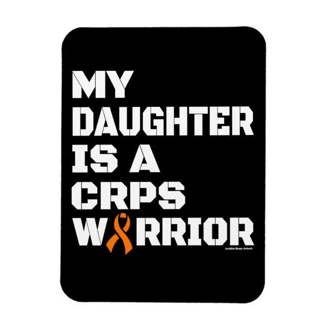 Warrior/Block/Daughter...CRPS Magnet (Vertical)