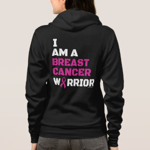 Warrior/Block/I am...Breast Cancer Hoodie
