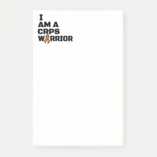 Warrior/Block/I Am...CRPS Post-it Notes