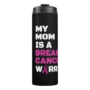 Warrior/Block/Mum...Breast Cancer Thermal Tumbler