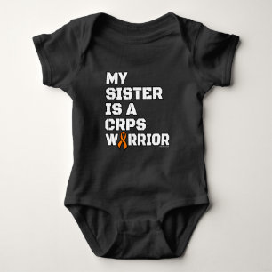 Warrior/Block/Sister...CRPS Baby Bodysuit