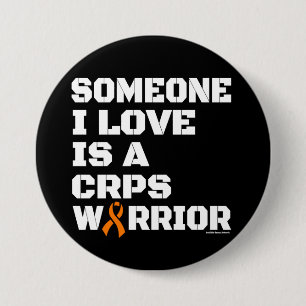 Warrior/Block/Someone I Love...CRPS 7.5 Cm Round Badge