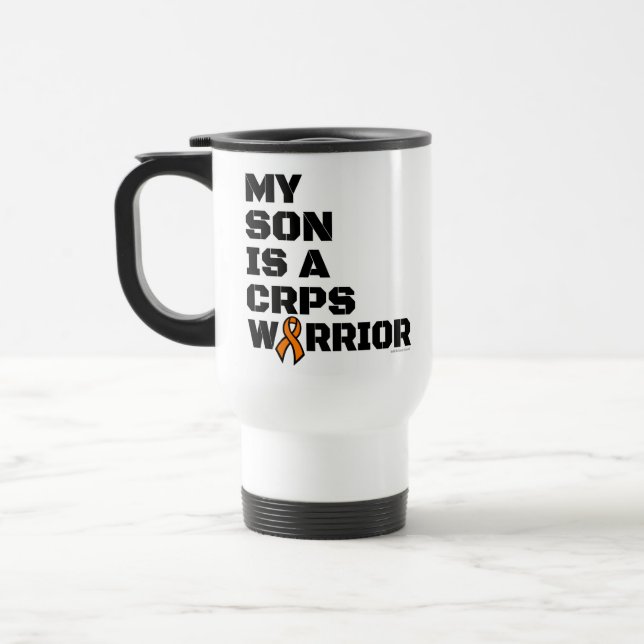 Warrior/Block/Son...CRPS Travel Mug (Left)