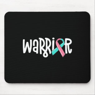 Warrior BRCA Breast Cancer Awareness Previvor Mase Mouse Mat
