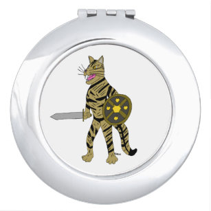 Warrior Cat   Compact Mirror