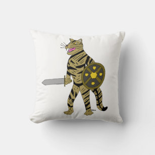 Warrior Cat Cushion