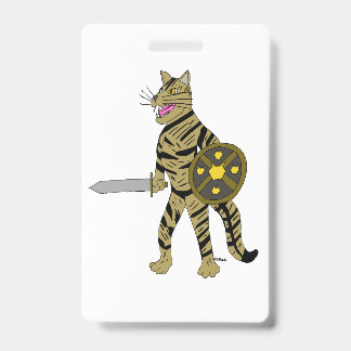 Warrior Cat ID Badge
