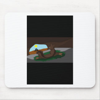 Warrior cats mouse mat