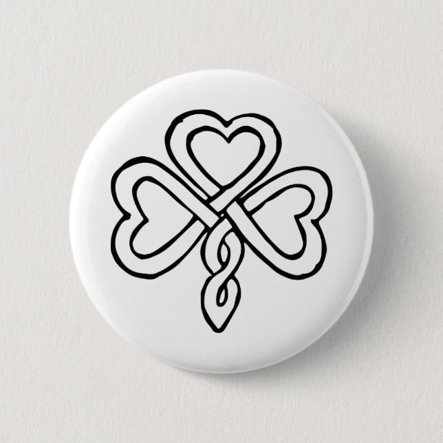 Warrior Celtic Queen 6 Cm Round Badge (Front)