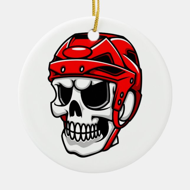 WARRIOR CERAMIC TREE DECORATION (Front)