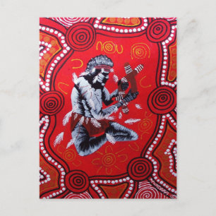 WARRIOR CHANT POSTCARD