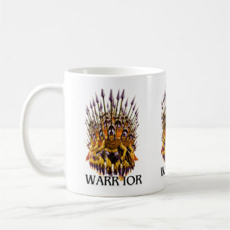 warrior coffee mug
