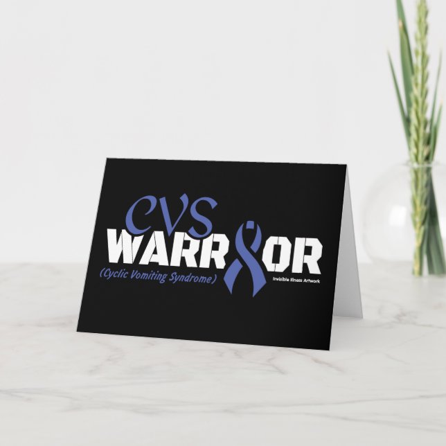 WARRIOR...CVS THANK YOU CARD (Front)