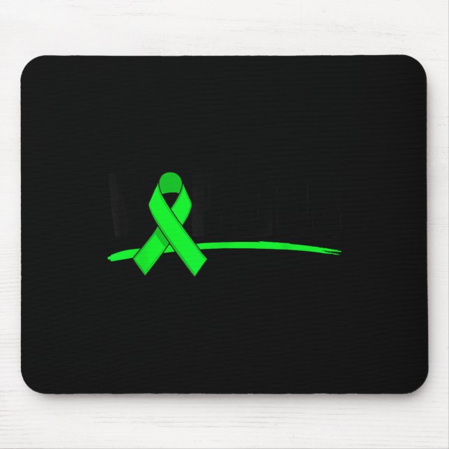 Warrior Depression Anxiety Mental Health Awareness Mouse Mat (Front)
