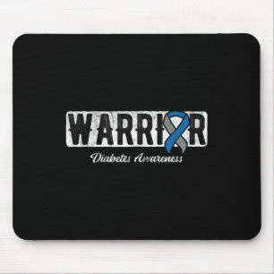 Warrior Diabetes Awareness Mouse Mat