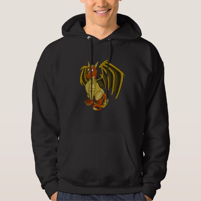 Warrior dragon cartoon Sweatshirt (Front)