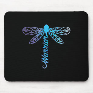 Warrior Dragonfly Suicide Prevention Mental Health Mouse Mat