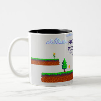 Warrior Dreamer - Aries Sun, Pisces Moon Zodiac Mu Two-Tone Coffee Mug