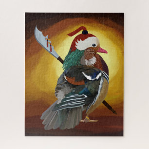 Warrior Duck Jigsaw Puzzle