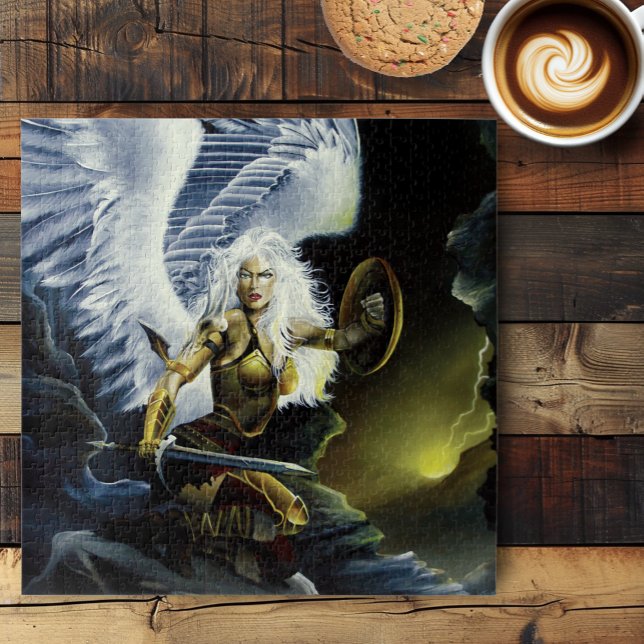 Warrior Fantasy Angel Sword  Jigsaw Puzzle (Creator Uploaded)