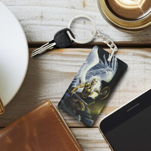 Warrior Fantasy Angel Sword Key Ring