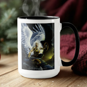 Warrior Fantasy Angel Sword Mug