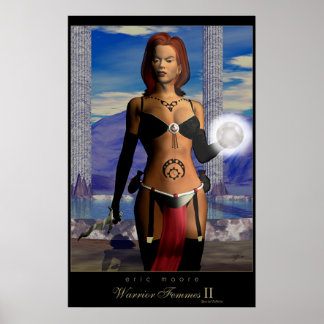 Warrior Femme II special edition Poster