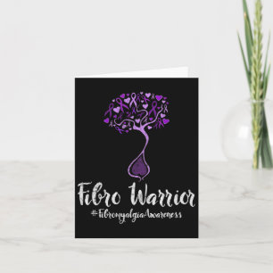 Warrior - Fibromyalgia Support And Awareness  Card