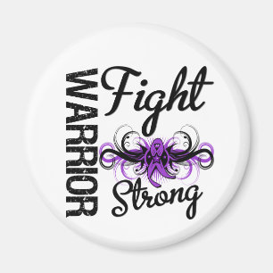 Warrior Fight Strong GIST Cancer Magnet