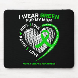 Warrior Fighter Women Men Gifts Mum Kidney Disease Mouse Mat
