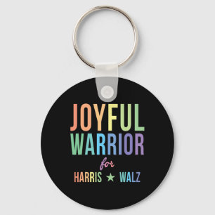 Warrior For Kamala Harris Tim Walz 2024 2 Key Ring