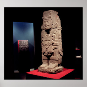 Warrior, from the Toltec Culture Poster