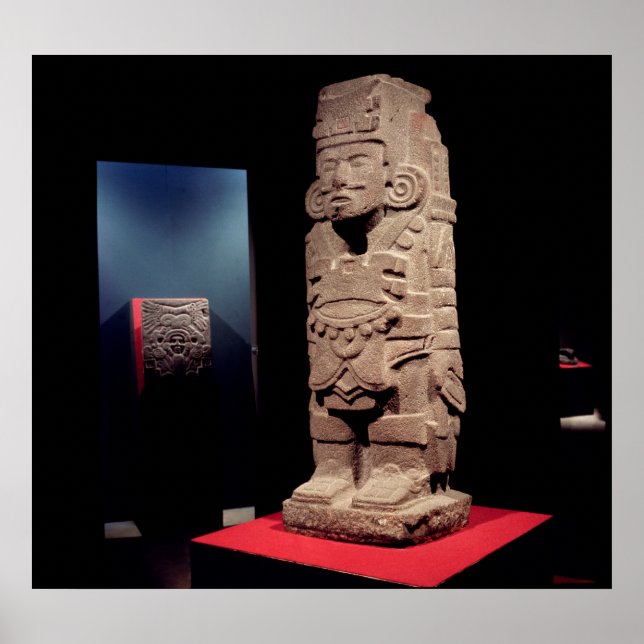 Warrior, from the Toltec Culture Poster (Front)