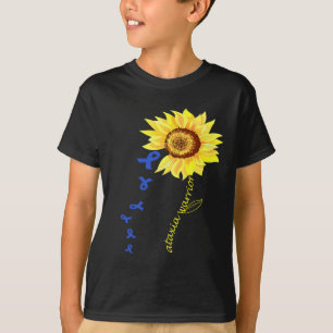 Warrior Fun Design Ataxia Awareness. T-Shirt