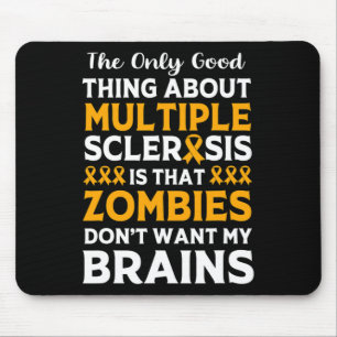 Warrior Fun Multiple Sclerosis Zombie Mouse Mat