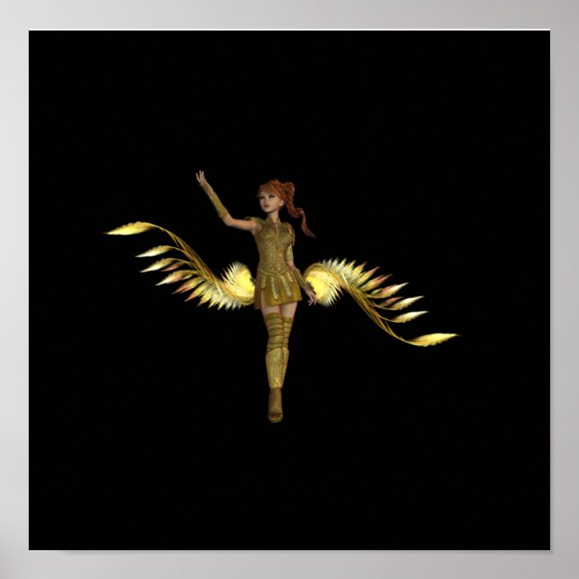 Warrior Girl Poster (Front)