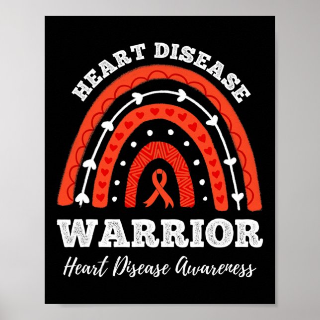 Warrior Heart Disease Awareness  Poster (Front)