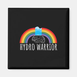 Warrior Hydrocephalus Awareness Brain Shunt Surviv Magnet