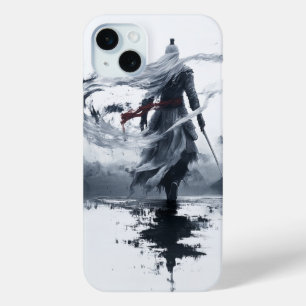 Warrior in Action - Epic Art and Dynamic ⚔️🔥 iPhone 15 Mini Case