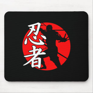Warrior Japan Ninja T Shirt Karate Judo Comt Strug Mouse Mat