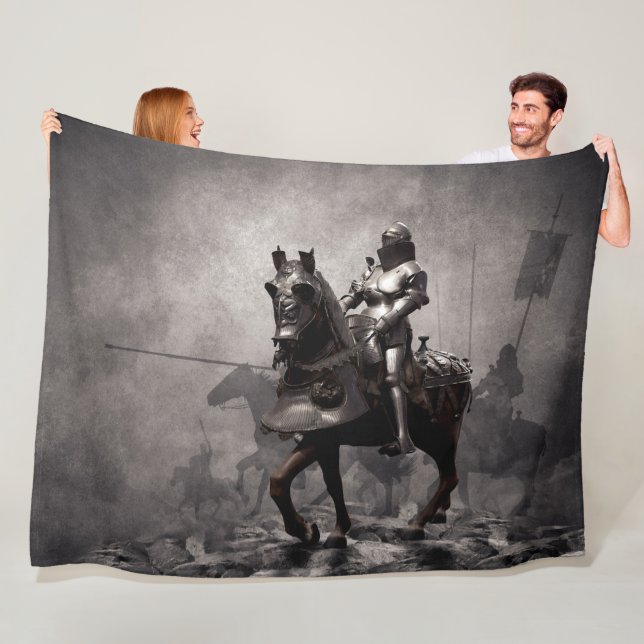 WARRIOR KNIGHT FLEECE BLANKET (In Situ)