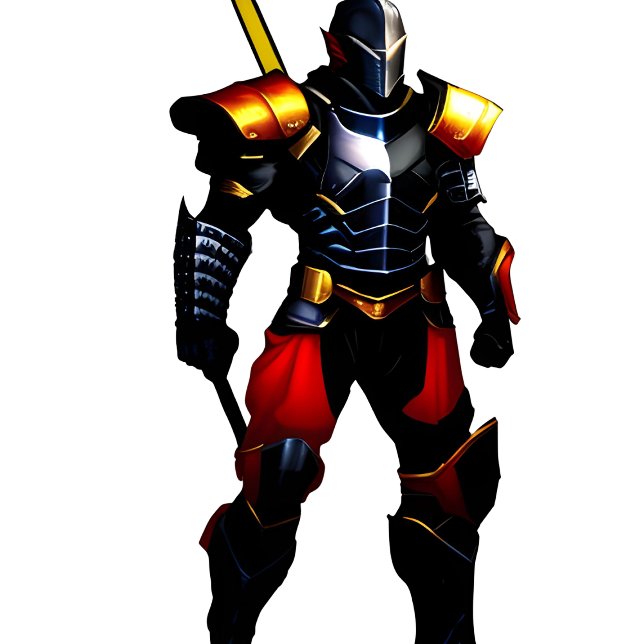 Warrior Knight   T-Shirt (Creator Uploaded)