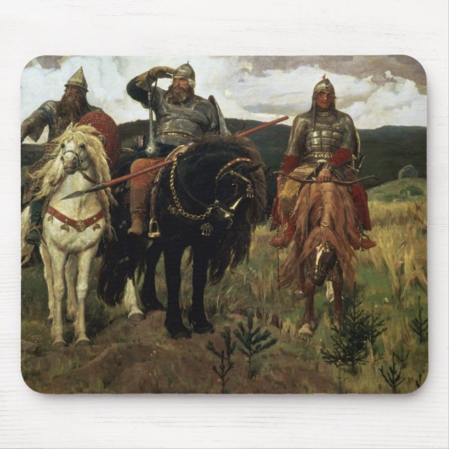 Warrior Knights, 1881-98 Mouse Mat (Front)